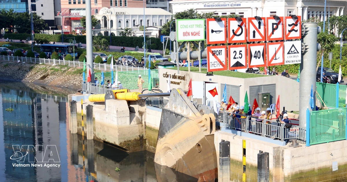 Ho Chi Minh City to pour over 46 million USD in Rach Tra tidal sluice