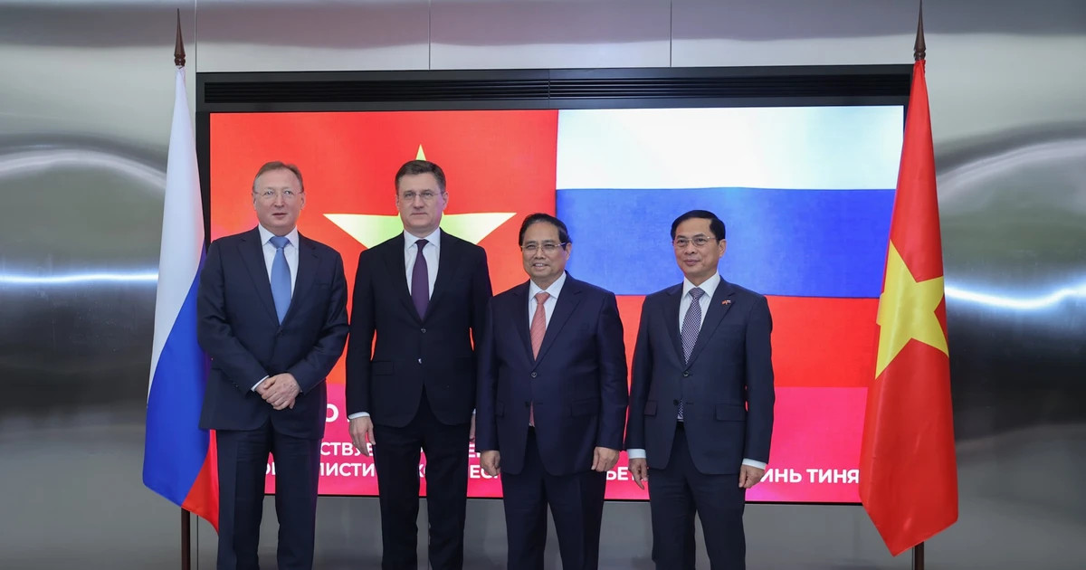 PM visits, works with Vietnam’s leading oil and gas partner in Russia