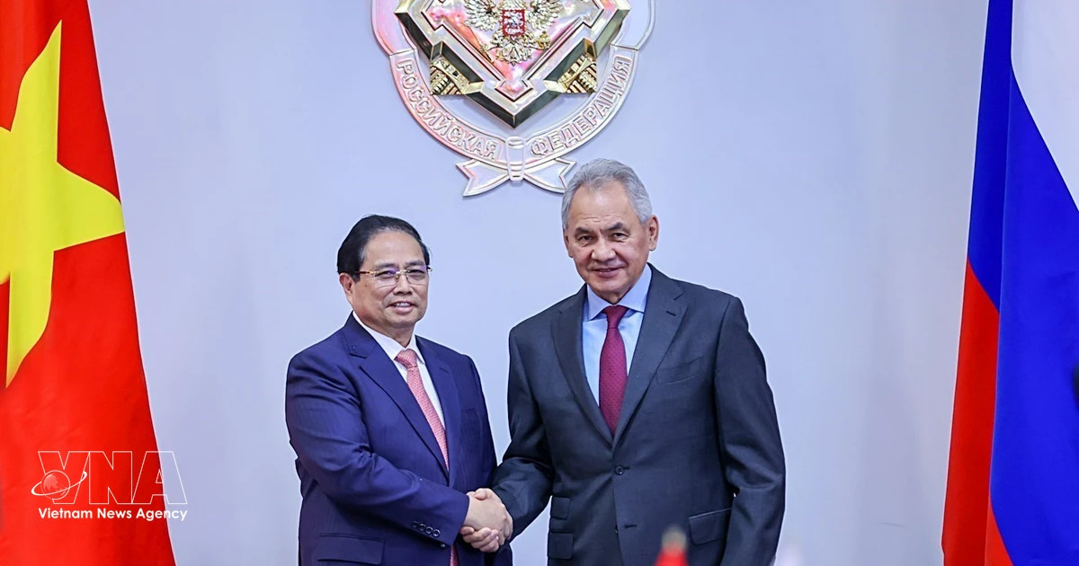 VN Government leader meets with Secretary of Russian Security Council in Moscow
