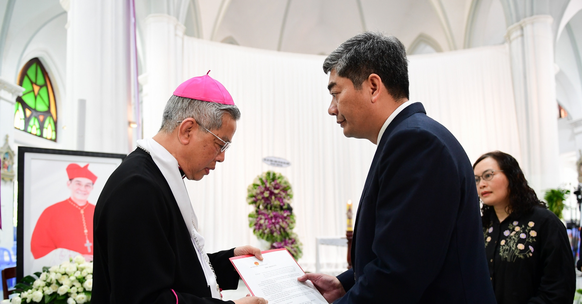 State delegation honors late Cardinal in Ho Chi Minh City