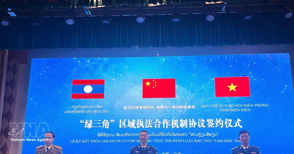 Law enforcement cooperation mechanism along VN-China-Laos border launched