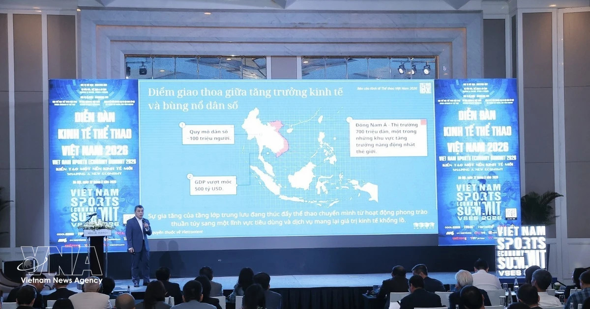 Vietnam Sports Economy Summit 2026 explores pathways to new sector