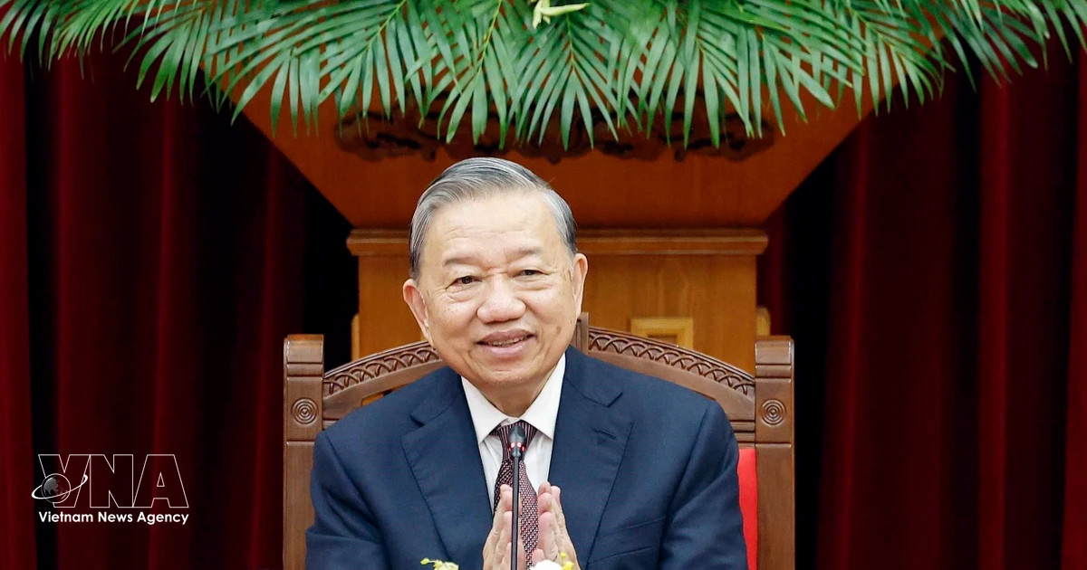VN pledges partnership to develop resilient, green supply chains: Party leader
