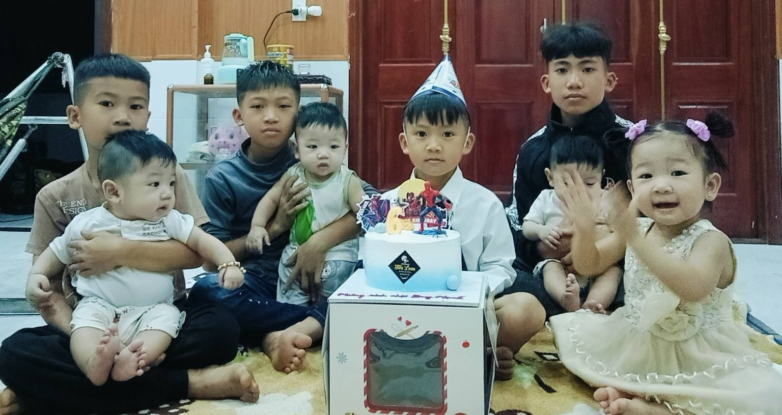 Raising eight children at 32: a mother’s demanding but joyful life