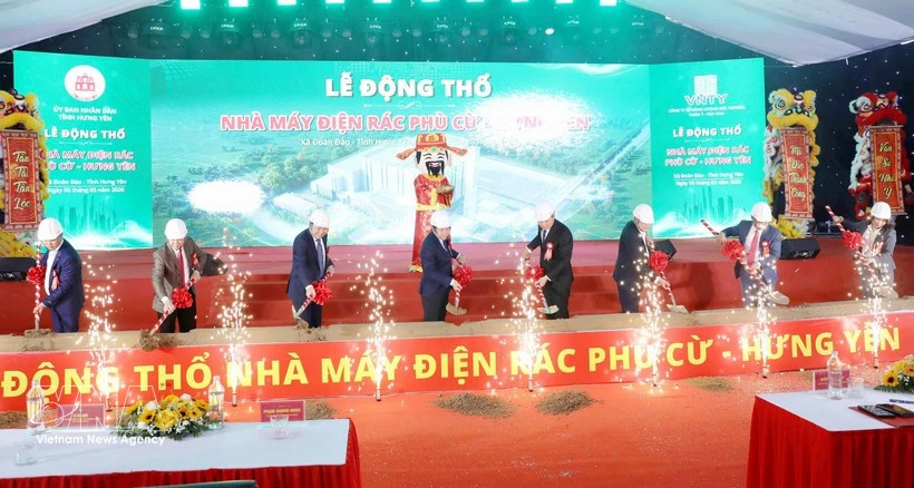 Hung Yen breaks ground on 4 trillion VND waste-to-energy plant