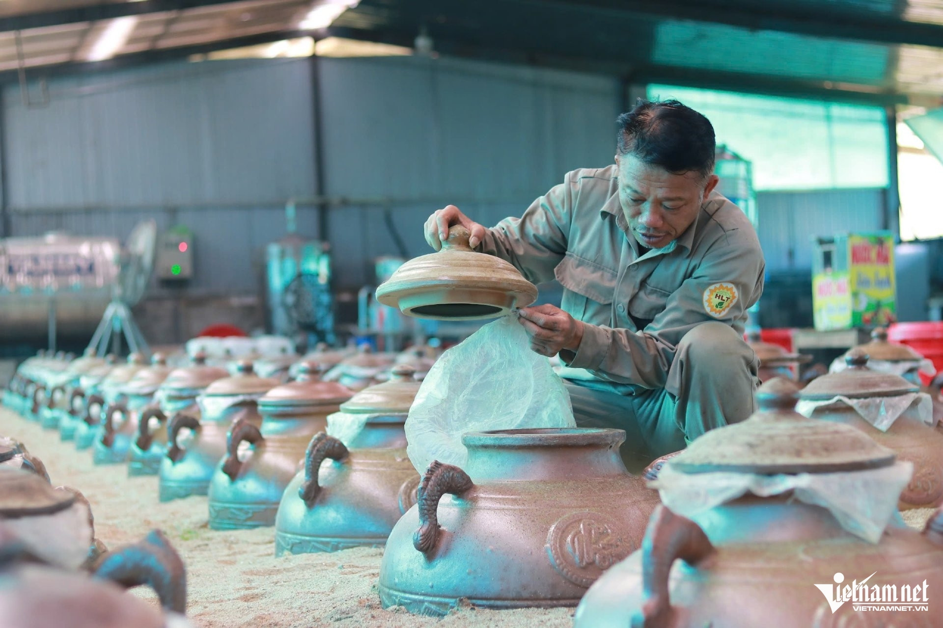 Ha Tinh farmer gets rich thanks to 'crops below, solar power above' model