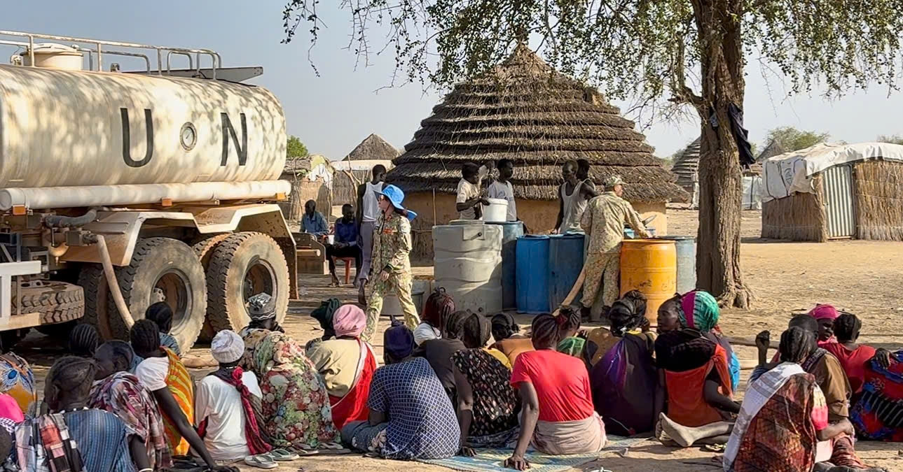 Vietnamese peacekeepers spend sleepless night protecting civilians in Africa