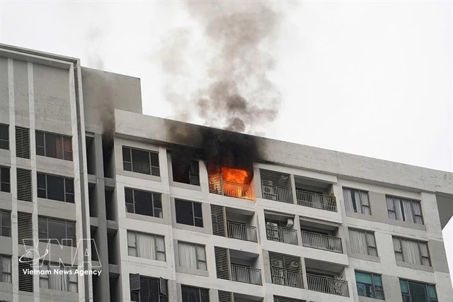 Ho Chi Minh City tightens enforcement over blocked apartment fire exits