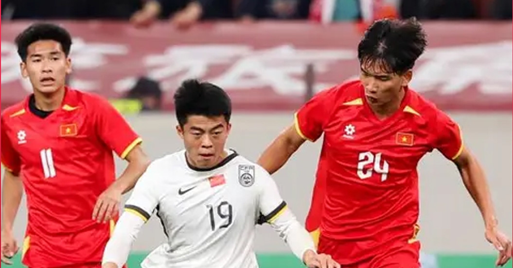 U23 Vietnam fall to narrow defeat against China in CFA tournament finale