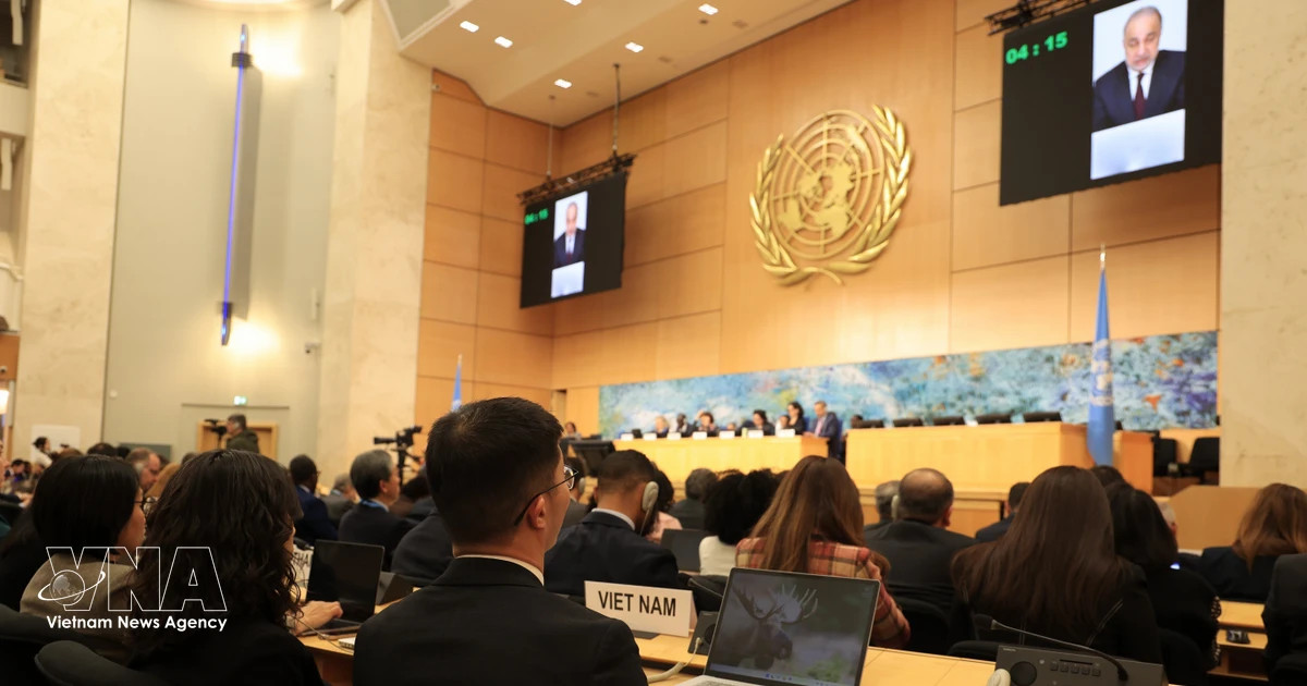 Vietnam affirms responsible role at UN Human Rights Council