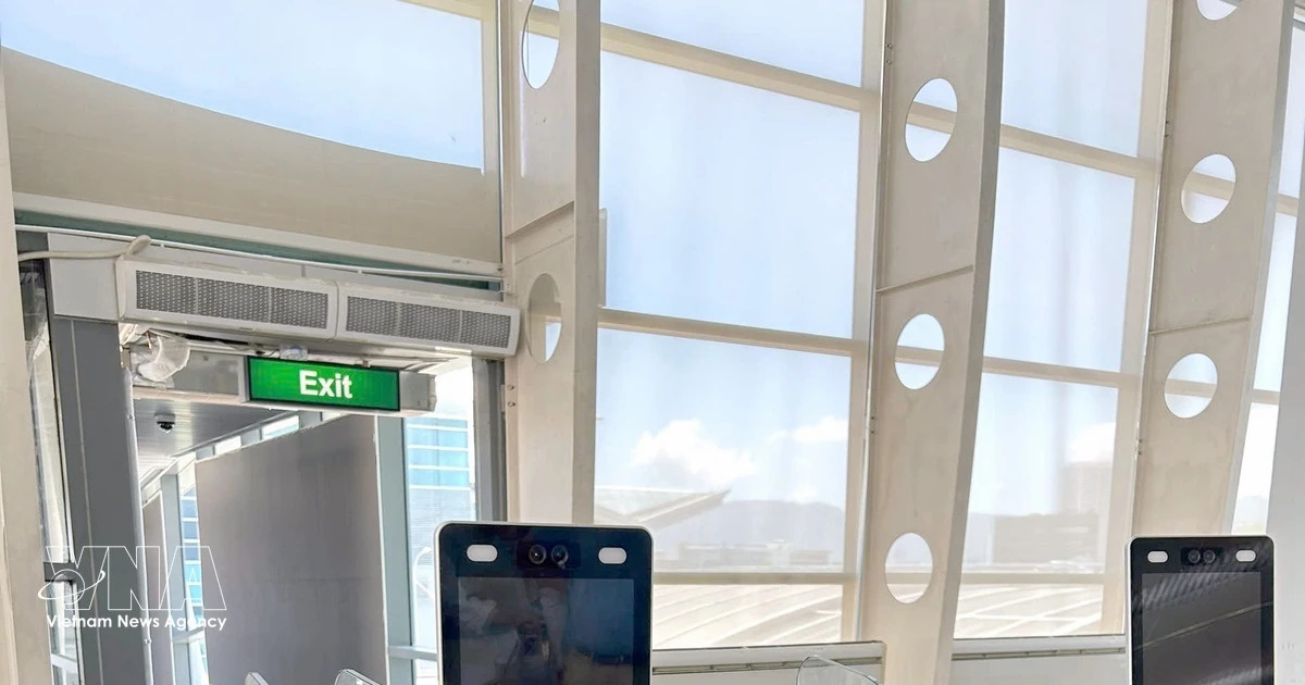 Da Nang International Airport launches biometric priority lane for passengers