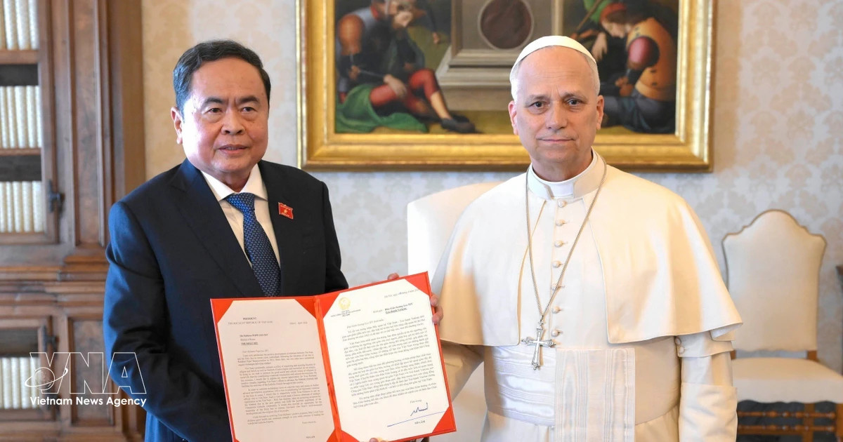 NA Chairman meets Pope Leo XIV at the Vatican