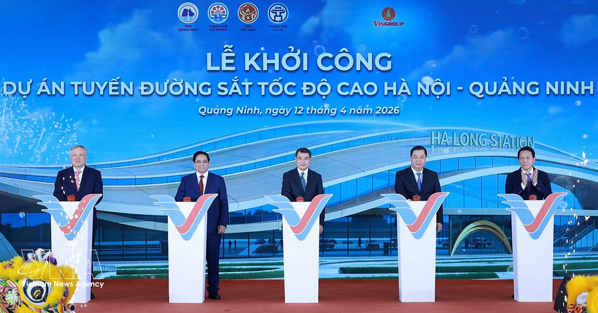 Work starts on Hanoi–Quang Ninh high-speed railway