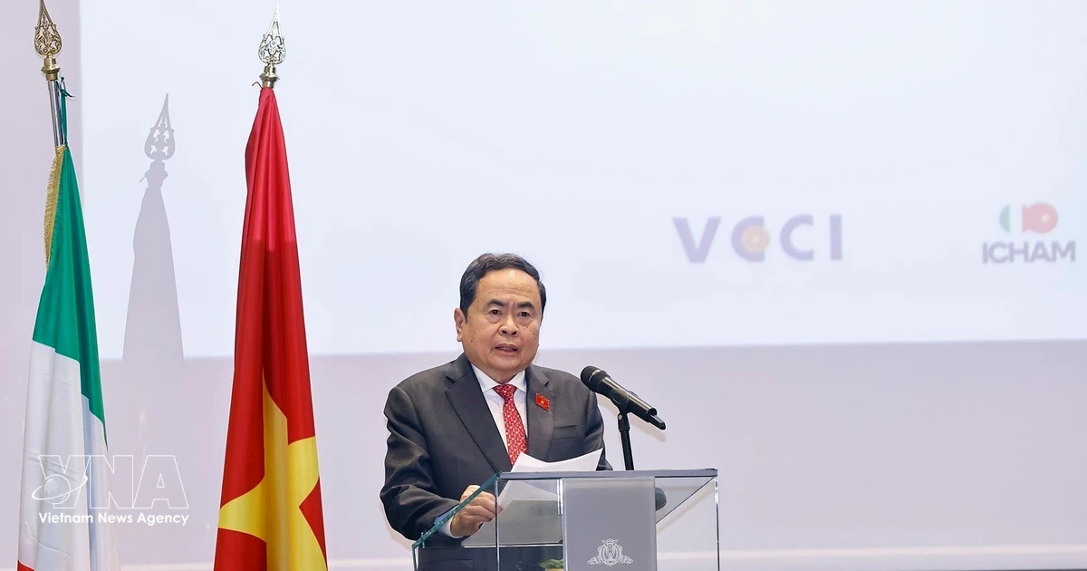 NA Chairman attends policy dialogue on enhancing Vietnam–Italy cooperation