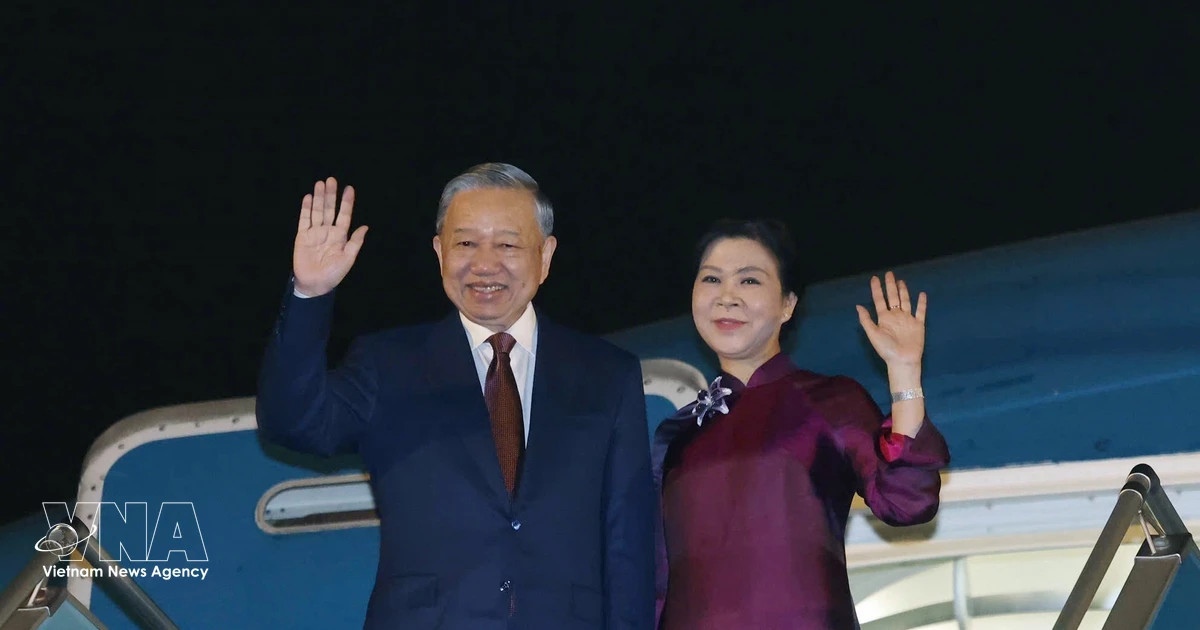 Top leader heads to China for state visit
