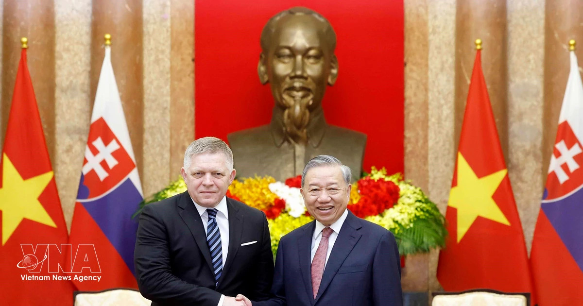 Top leader hosts Slovak Prime Minister