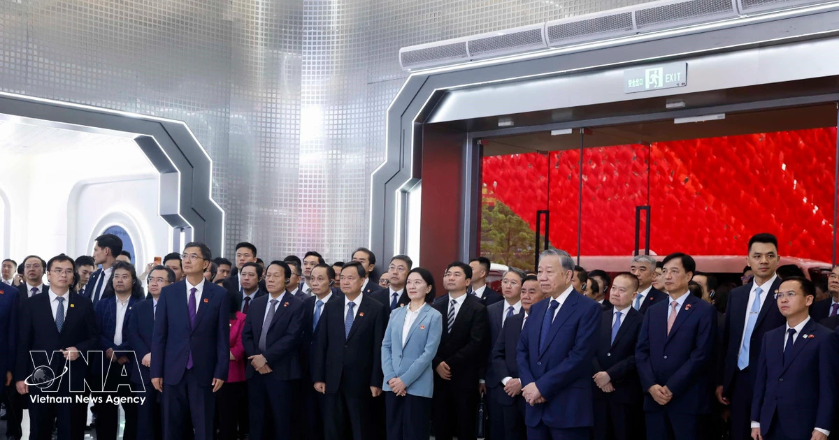 Top Vietnamese leader visits China–ASEAN AI Application Cooperation Centre