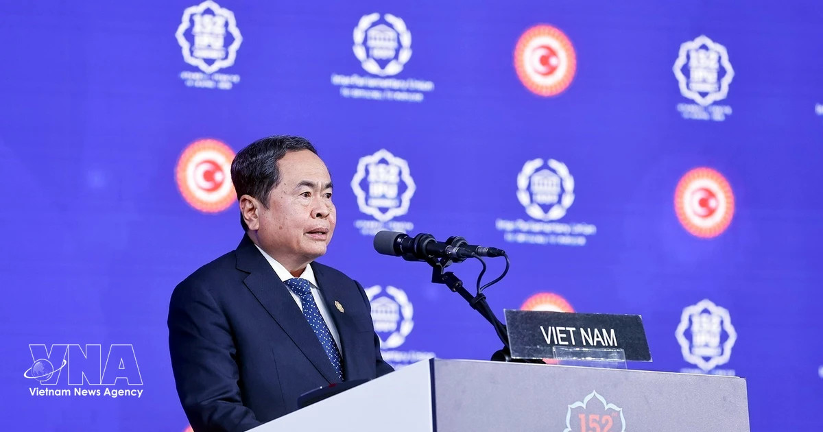 Vietnam's top legislator addresses general debate at 152nd IPU Assembly