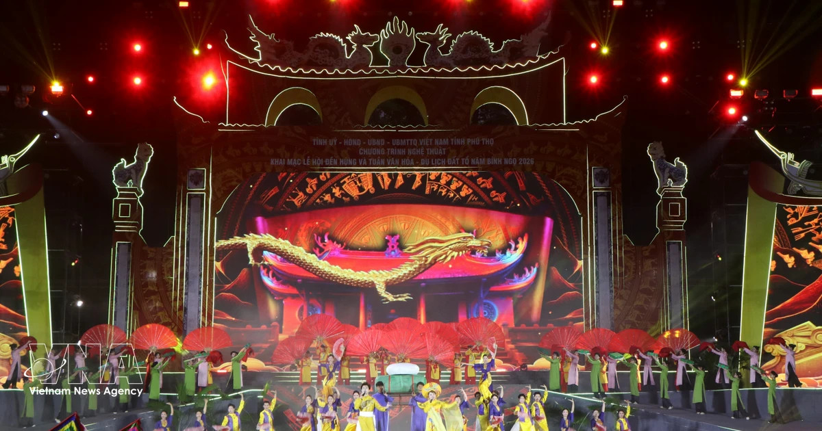 Hung Kings Temple Festival, associated tourism week kick off