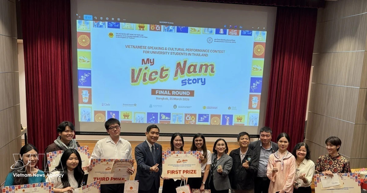 “My Vietnam Story” contest inspires Vietnamese language passion in Thailand
