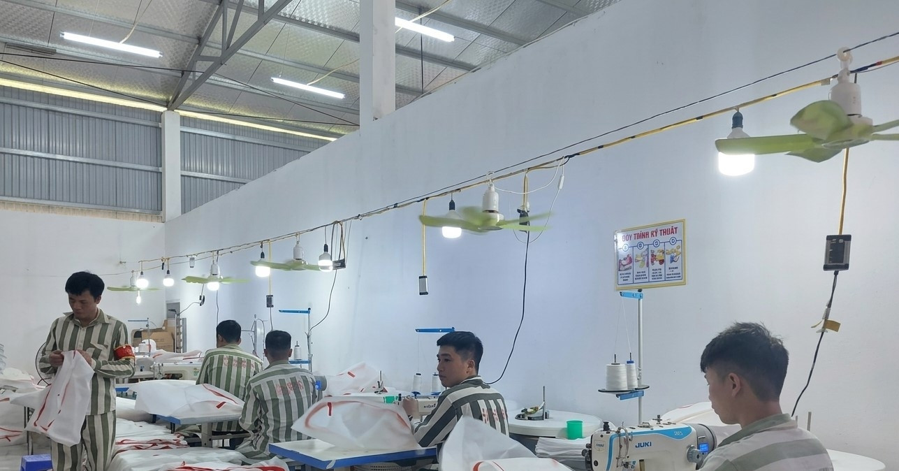 A quiet rhythm behind bars: Inside a prison sewing workshop