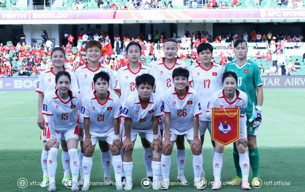 Vietnam women’s football team ranked 37th in latest FIFA standings