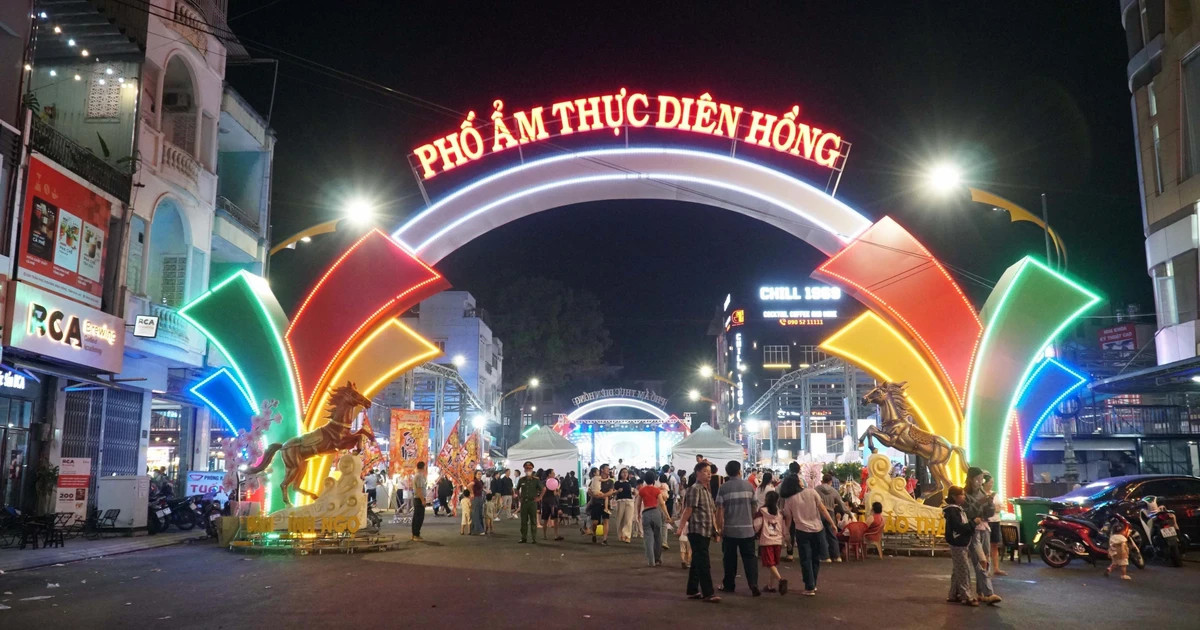 Gia Lai’s Dien Hong Food Street blends cuisine, culture, night-time economy