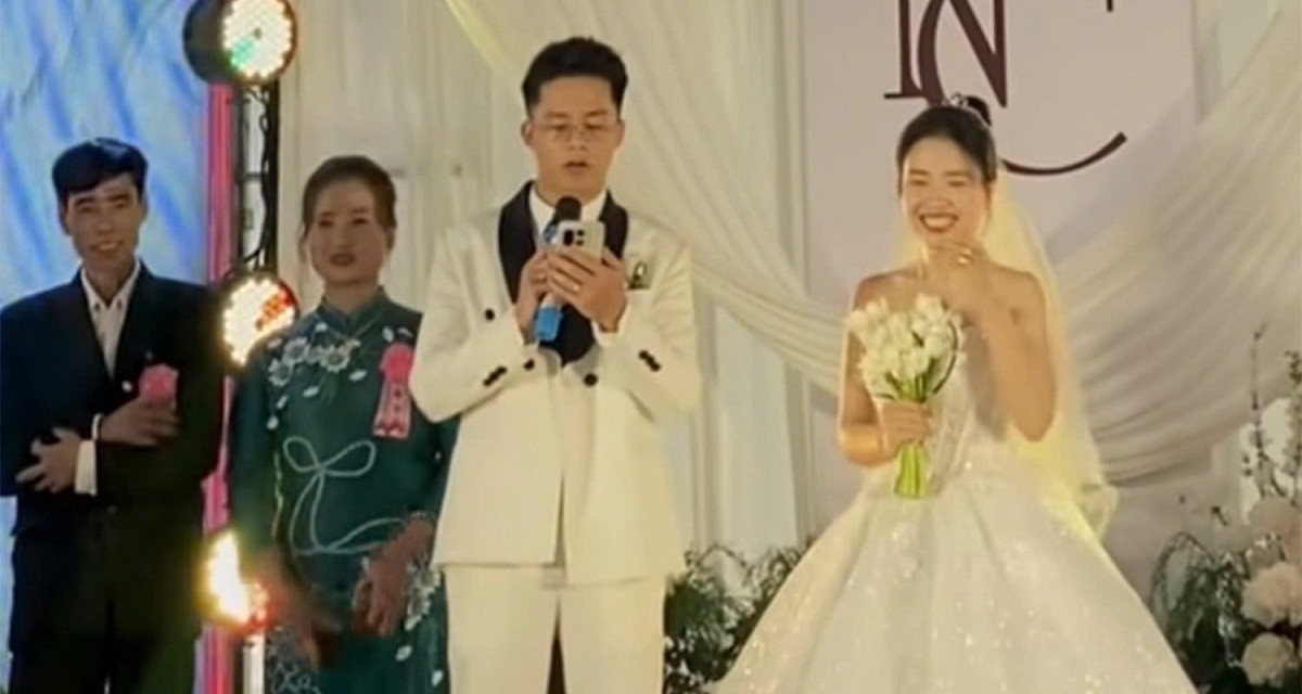 Chinese groom’s vow mistranslation sparks laughter at Vietnam wedding