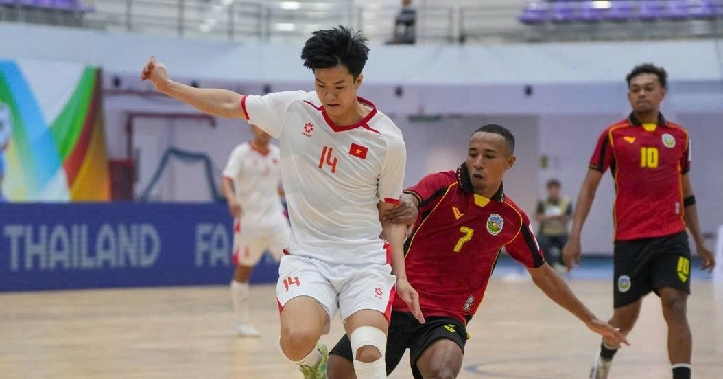 Vietnam thrash Timor Leste 7-1 to reach futsal semifinals