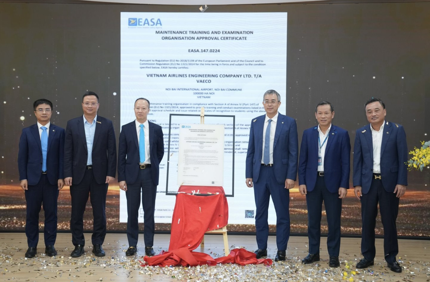 Aviation training in Vietnam reaches European benchmark for the first time