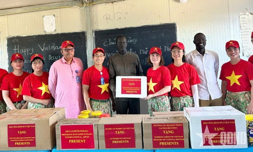 Vietnam's Engineering Unit Rotation 4 marks new milestone in Abyei