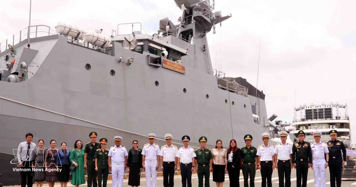 Thailand's naval ship pays friendship visit to Ho Chi Minh City