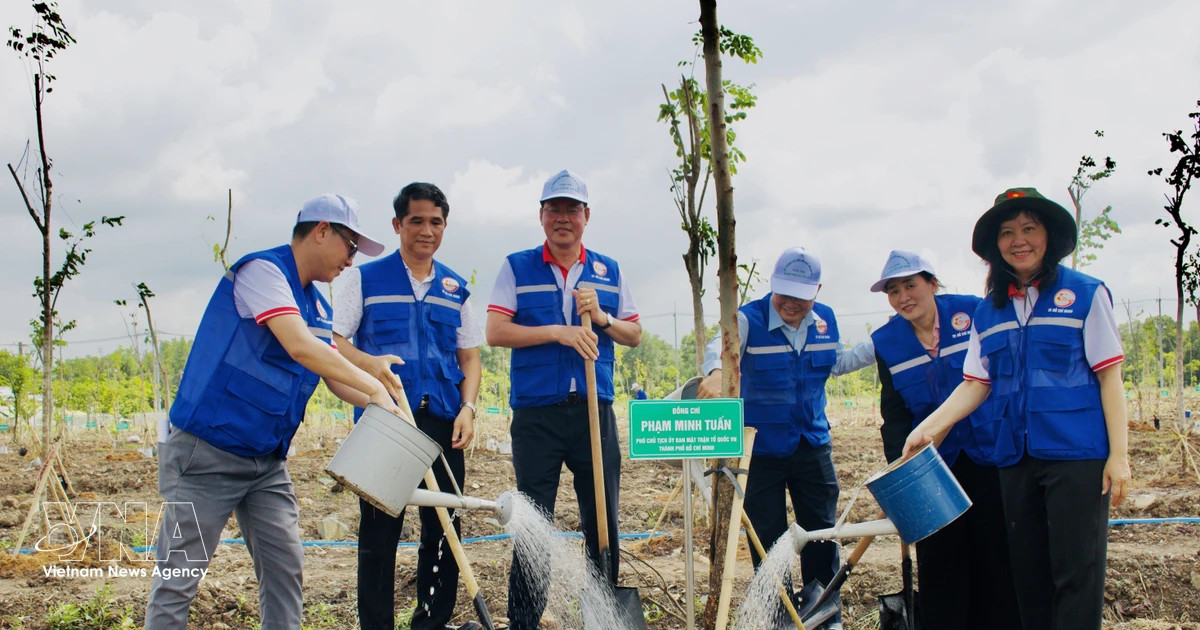 Ho Chi Minh City kicks off 2026 tree planting festival with Net Zero in ...