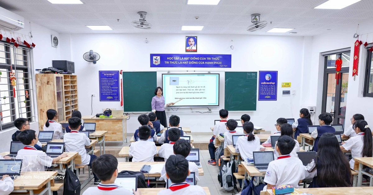 Hanoi scales up high-quality schools, raises standards