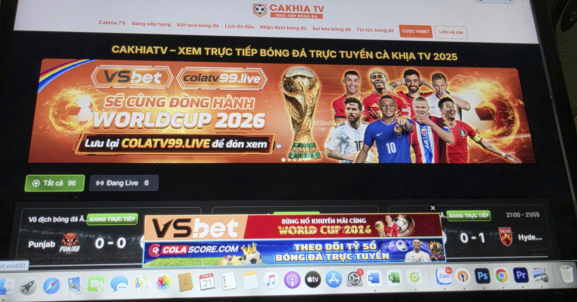 VN police charge 23 suspects in major illegal football streaming & betting ring