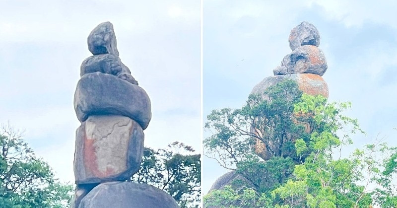 Mysterious Buddha-shaped rock formation discovered in Gia Lai