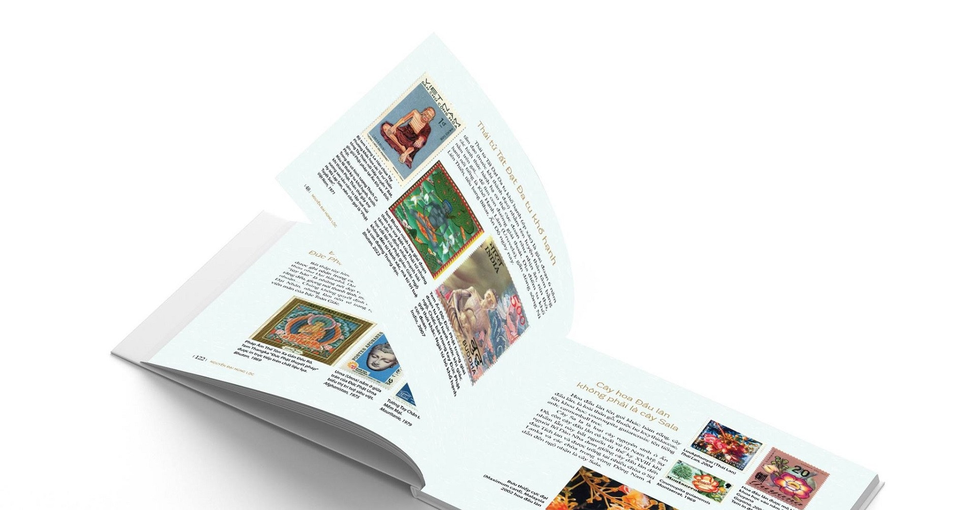 Vietnamese collector tells Buddha’s life story through stamps and postcards