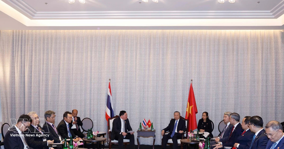 VN's top leader encourages Thai corporations to expand investment in Vietnam