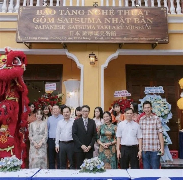 Satsuma Yaki Art Museum introduced in Da Nang's world heritage site