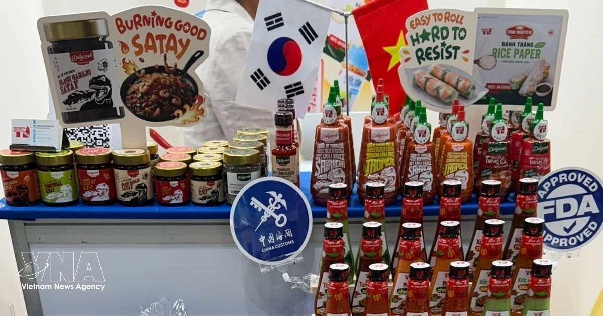 Vietnamese food products gain prominence at RoK's leading food fair