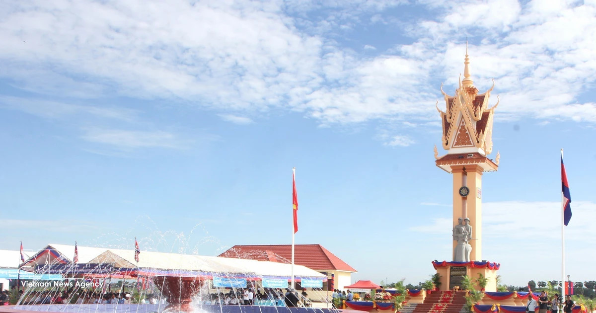 New Vietnam–Cambodia friendship monument inaugurated in Pursat province