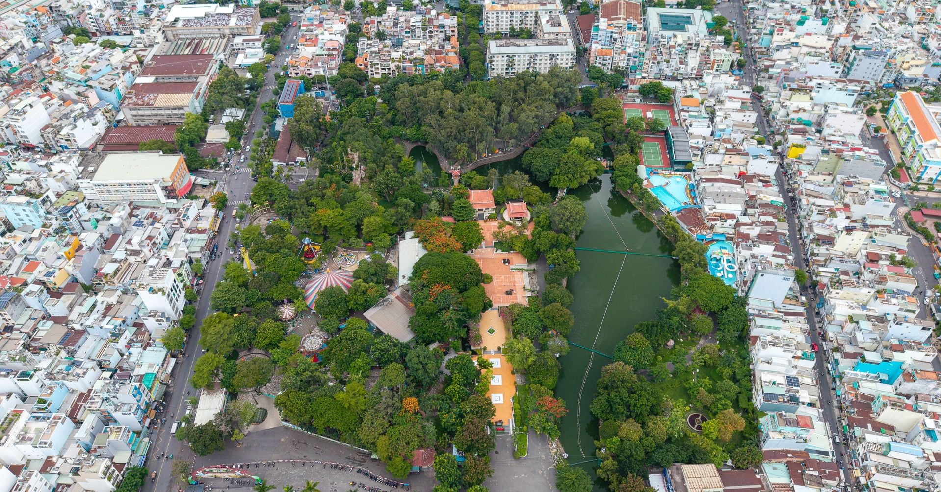 Inside Le Thi Rieng Park, site of suspected mass grave holding 900 martyrs
