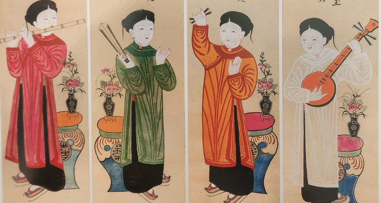 The timeless language of Tu Binh paintings and Hue's heritage flow