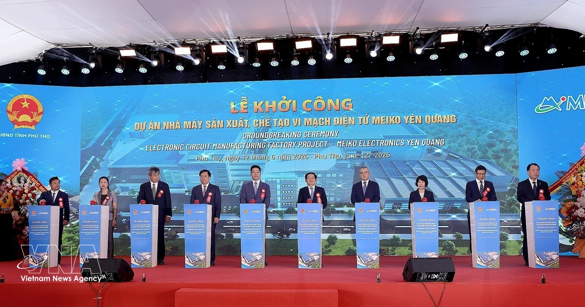 Work starts on 500-million-USD Meiko semiconductor plant in Phu Tho province