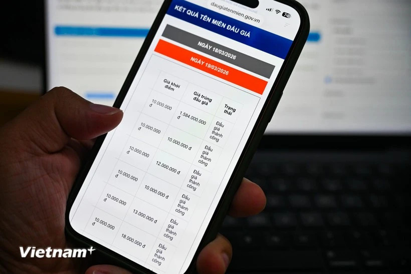 76 premium “.vn” domain names to be auctioned in second round