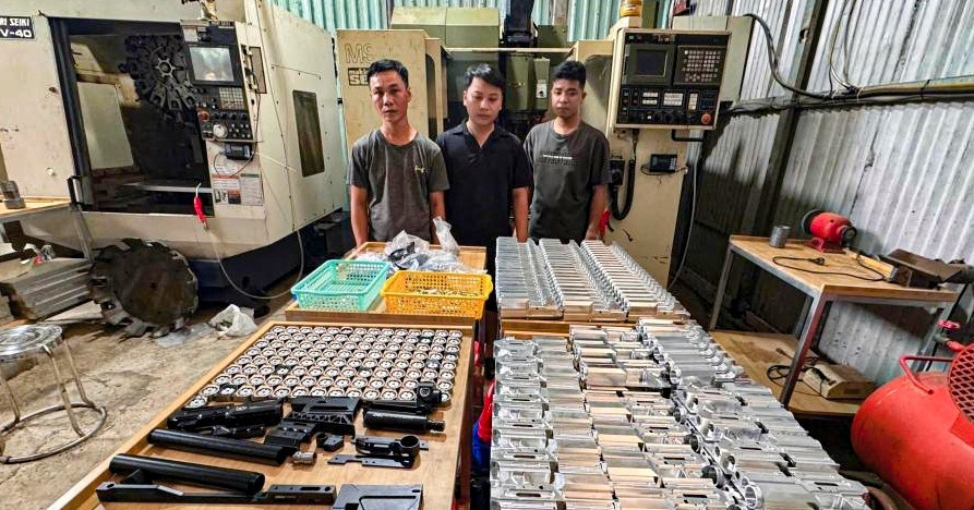 How police uncovered large-scale gun manufacturing operations across Vietnam
