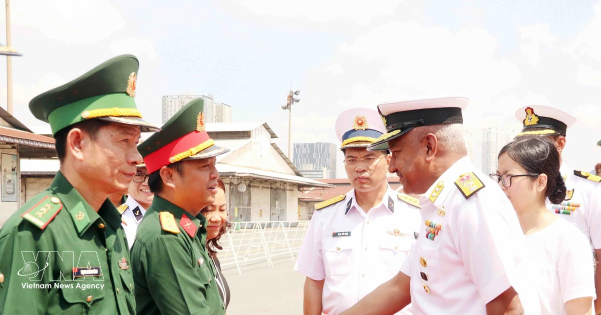 Indian Navy flotilla begins goodwill visit to Ho Chi Minh City
