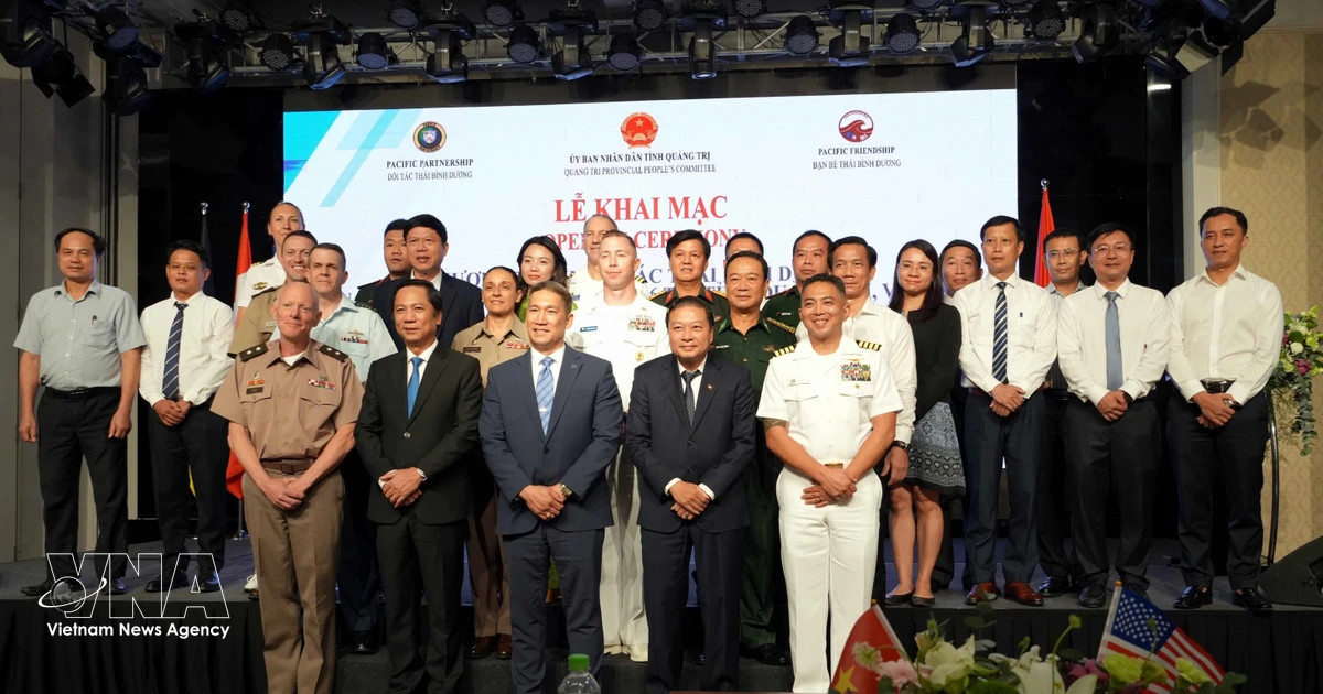 Pacific Partnership – Pacific Friendship 2026 opens in Quang Tri