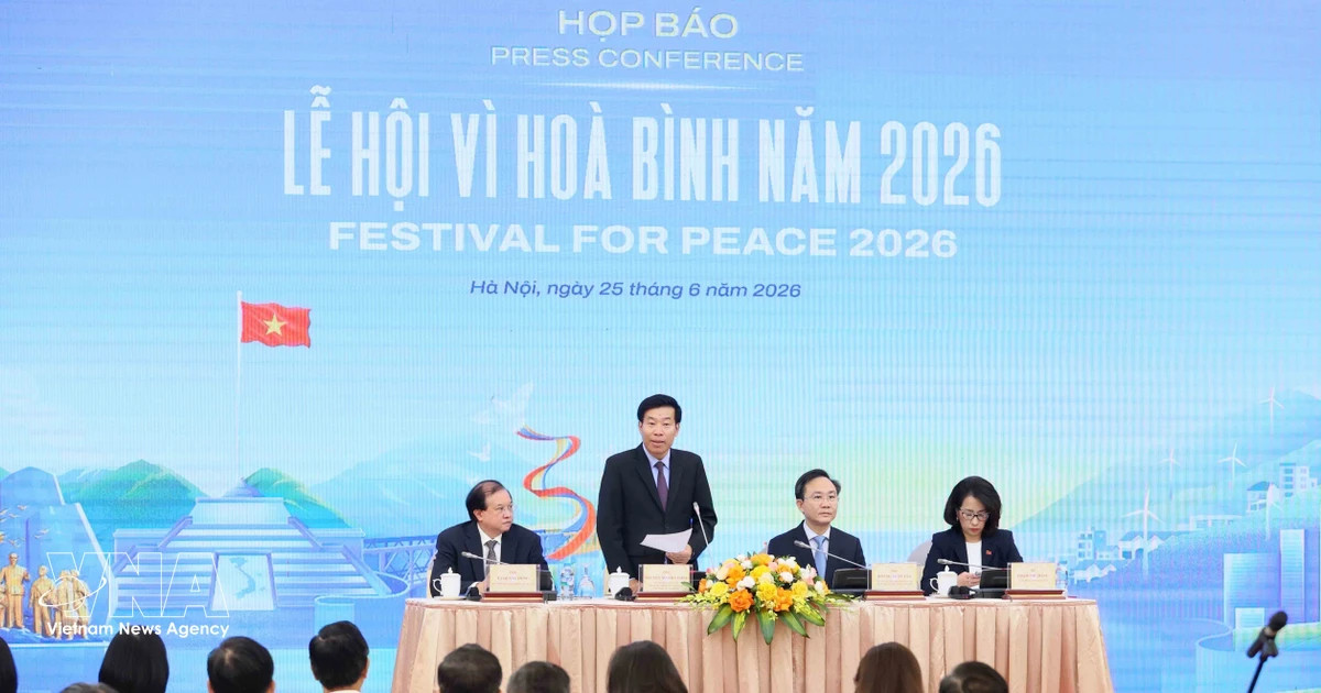 Quang Tri’s Festival for Peace 2026 held at national level: press conference