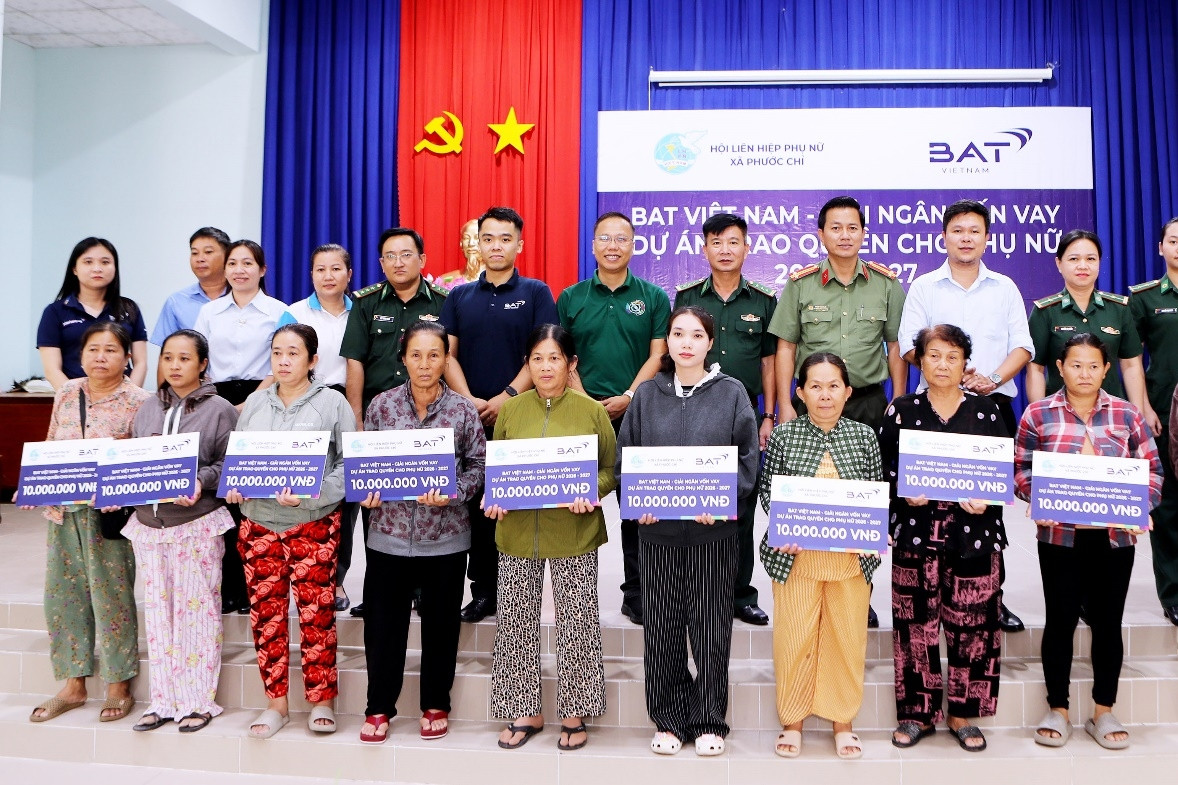 BAT Vietnam expands women's empowerment program to border communities